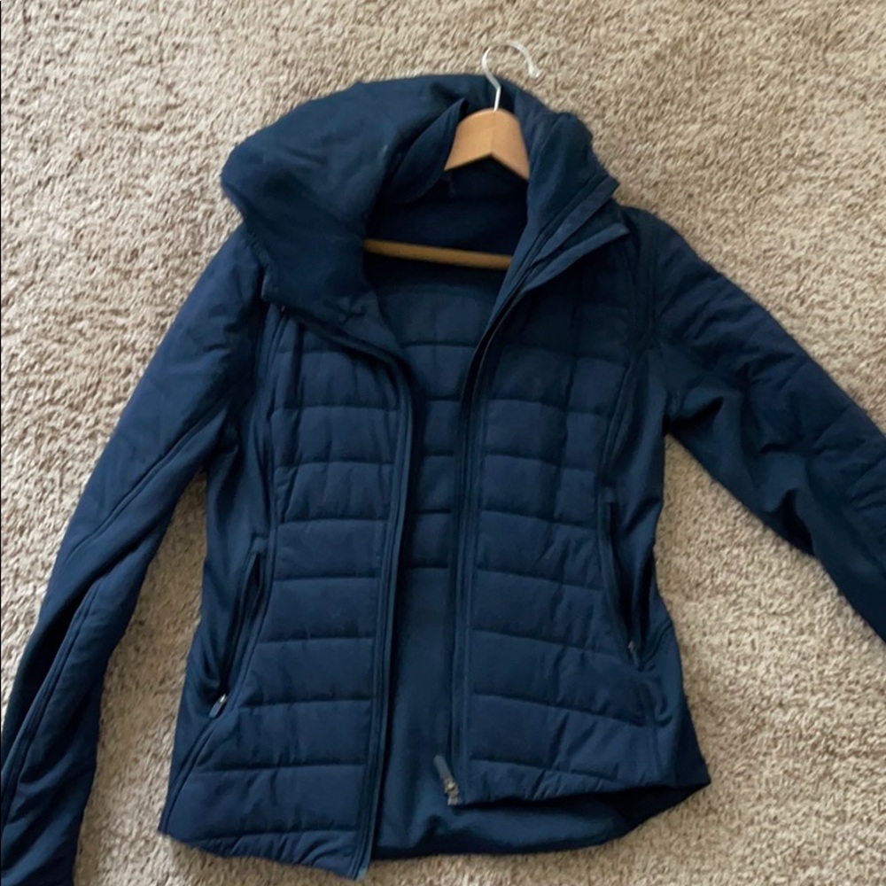 Navy lulu jacket